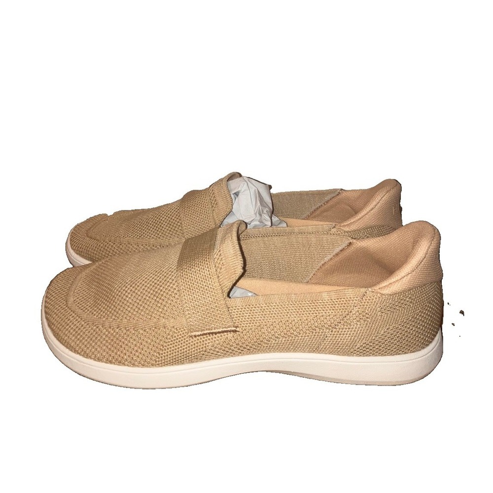 Hike Footwear Valenza Hands-Free Comfort Casual Shoe NEW Size 10 Tan Slip On